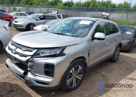 2024 Mitsubishi Outlander Sport S/Se/Es/Le/Ralliart/Trail Edition from USA, damaged, VIN JA4ARUAU1RU012838